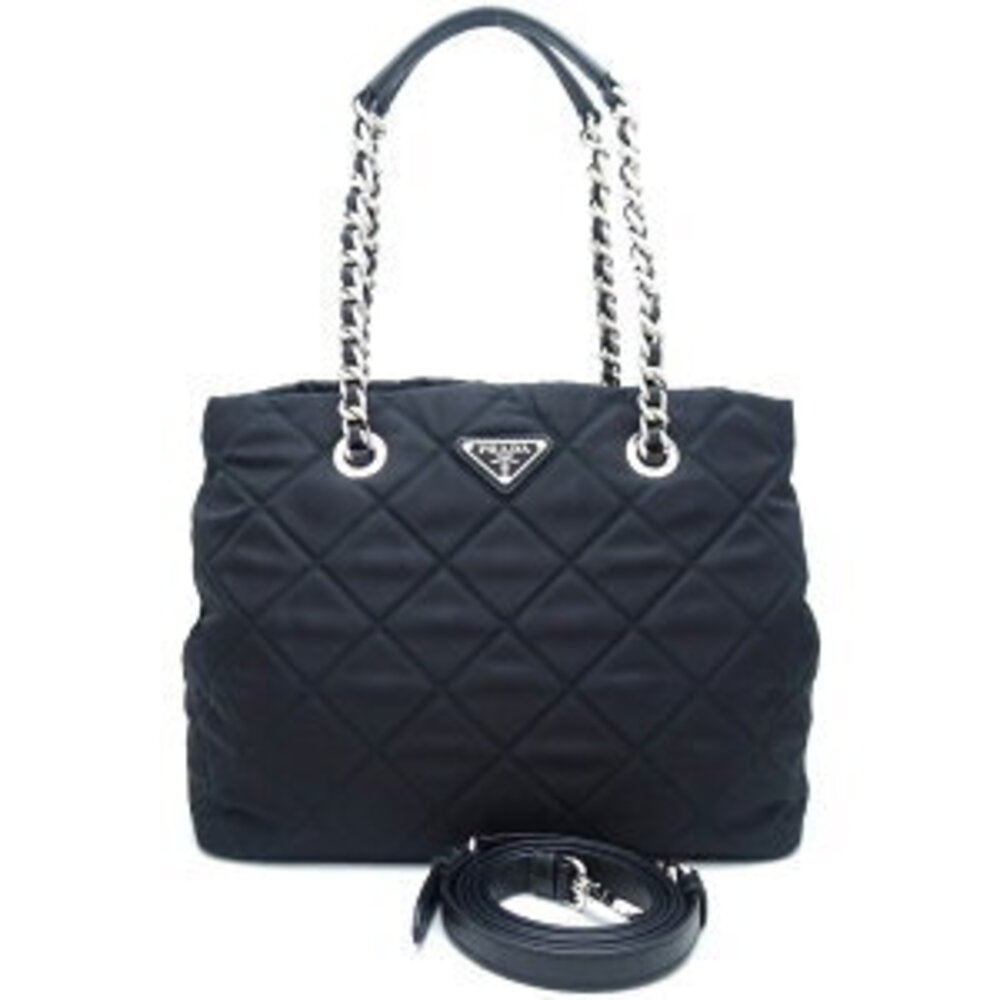 PRADA Bag Leather Nero Black - Picture 8 of 8